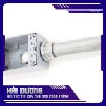 Đầu nối ống thép luồn dây điện ren với hộp đi