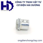 Đầu nối ống thép luồn dây điện trơn EMT vào hộp điện