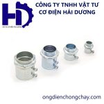 Đầu nối ống thép luồn dây điện trơn EMT vào hộp điện
