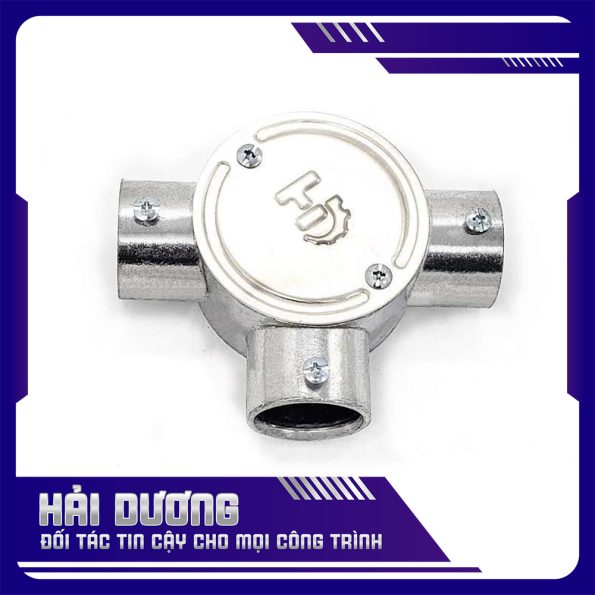 Hộp chia ngả dùng cho ống thép luồn dây điện trơn