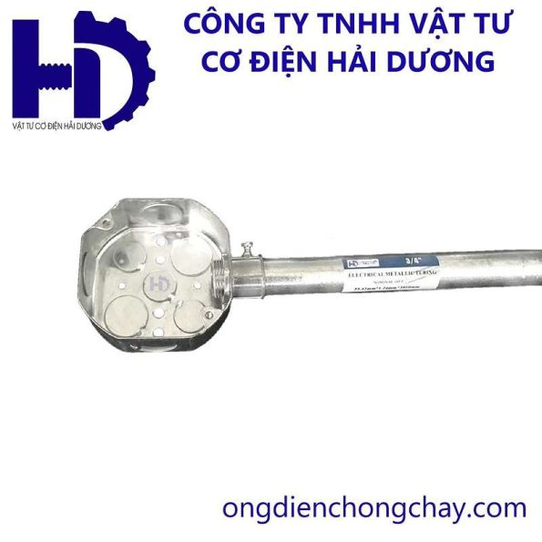 Hộp bát giác ống thép luồn dây điện