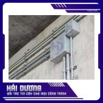 Hộp thép Pullbox dùng cho ống thép luồn dây điện