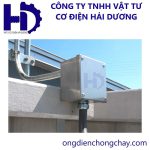 Hộp thép Pullbox dùng cho ống thép luồn dây điện