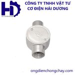 Hộp chia ngả dùng cho ống thép luồn dây điện ren