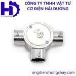 Hộp chia ngả dùng cho ống thép luồn dây điện trơn