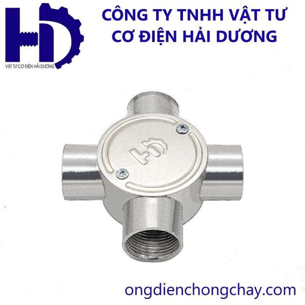 Hộp chia ngả dùng cho ống thép luồn dây điện ren