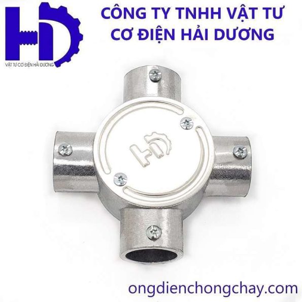 Hộp chia ngả dùng cho ống thép luồn dây điện trơn
