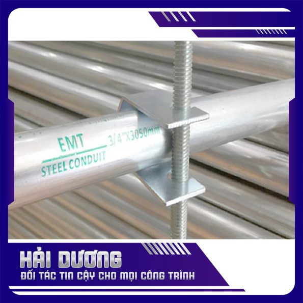 KẸP ỐNG THÉP LUỒN DÂY ĐIỆN VÀ TY REN 2 copy