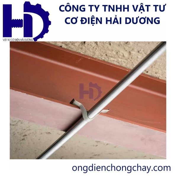 Kẹp chữ K treo ống thép luồn dây điện