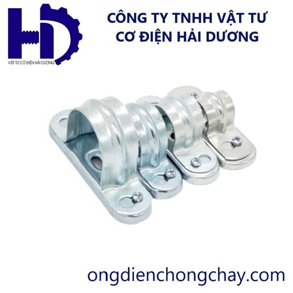 Kẹp Omega có đế dùng cho ống thép luồn dây điện Hải Dương