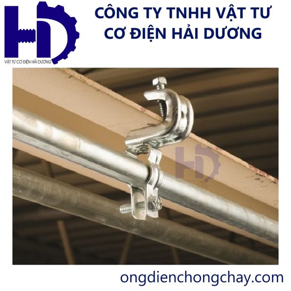 Kẹp ống thép treo ống thép luồn dây điện