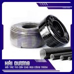 Ống ruột gà lõi thép bọc nhựa PVC