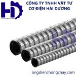Ống ruột gà lõi thép không bọc nhựa