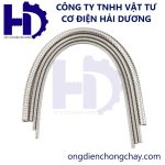 Ống ruột gà lõi thép không bọc nhựa