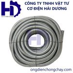 Ống ruột gà lõi thép không bọc nhựa