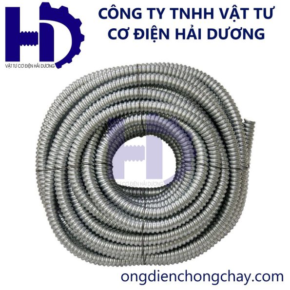 Ống ruột gà lõi thép không bọc nhựa