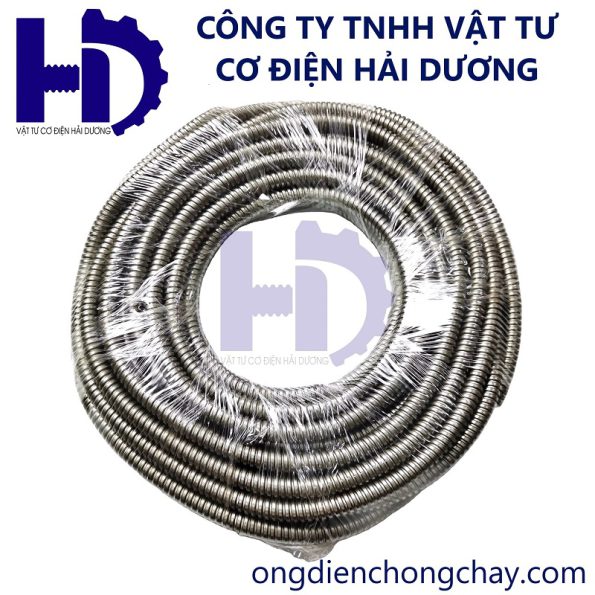 Ống ruột gà lõi thép không bọc nhựa