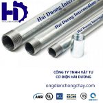 Ống thép luồn dây điện ren IMC