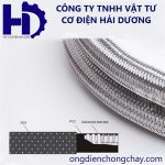 Ống ruột gà lõi thép bọc nhựa bọc lưới inox