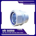 Đầu nối ống ruột gà lõi thép vào ống thép luồn