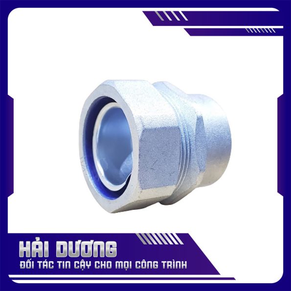 Đầu nối ống ruột gà lõi thép vào ống thép luồn