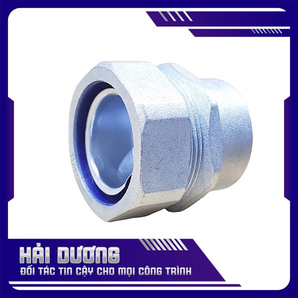 Đầu nối ống ruột gà lõi thép vào ống thép luồn