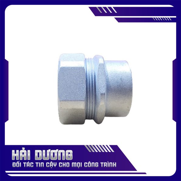 Đầu nối ống ruột gà lõi thép vào ống thép luồn