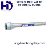 Đầu nối ống ruột gà lõi thép với ống thép luồn dây điện trơn EMT 1