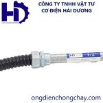 Đầu nối ống ruột gà lõi thép với ống thép luồn dây điện trơn EMT 1