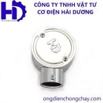 Hộp chia ngả dùng cho ống thép luồn dây điện trơn