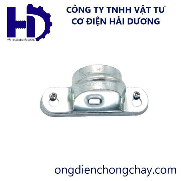 Kẹp Omega có đế dùng cho ống thép luồn dây điện Hải Dương