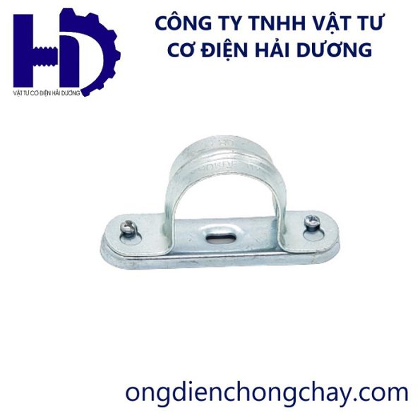 Kẹp Omega có đế dùng cho ống thép luồn dây điện Hải Dương