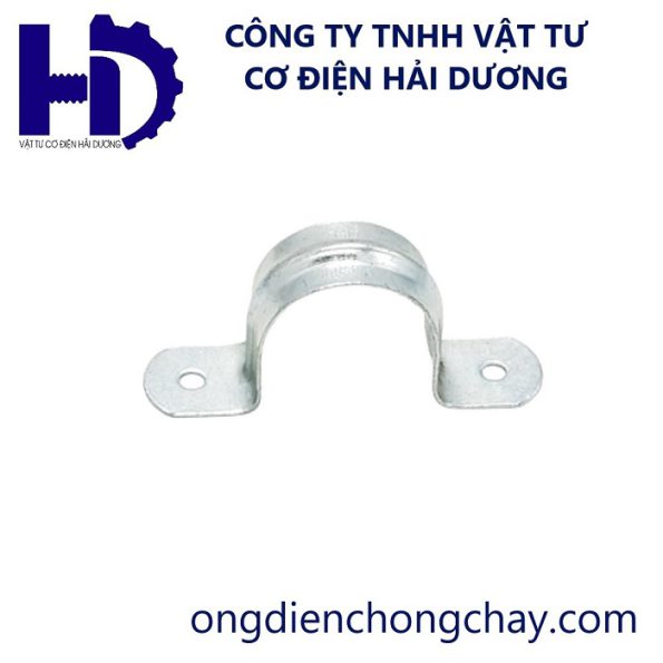 KẸP ỐNG INOX TRƠN KHÔNG ĐẾ, 2 LỖ (1)