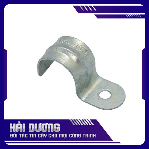 Kẹp 1 lỗ dùng cho ống thép luồn dây điện Hải Dư