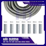 Ống ruột gà lõi thép không bọc nhựa