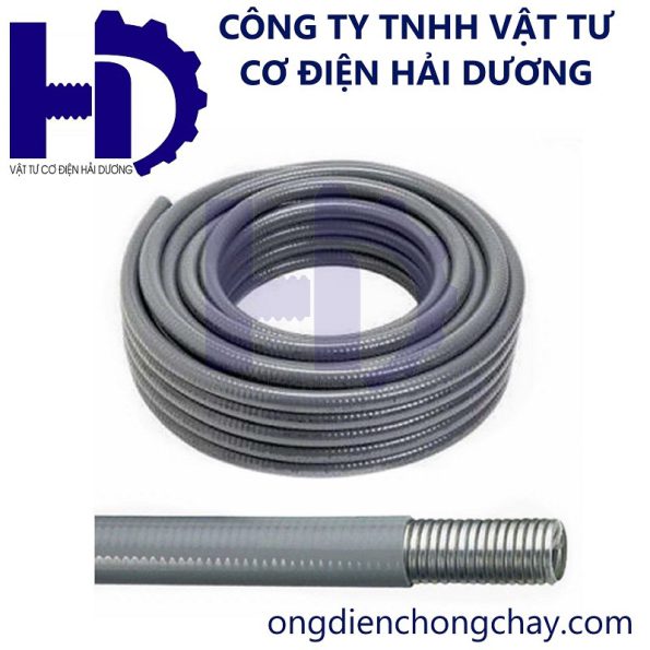 ỐNG RUỘT GÀ THÉP BỌC NHỰA PVC CHỐNG THẤM DẦU CHỐNG NƯỚC (4)
