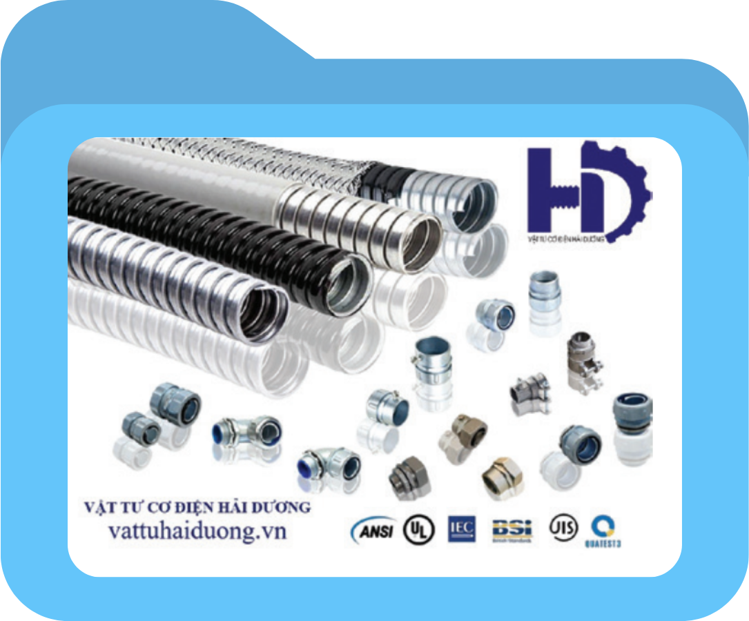 Phụ kiện ống ruột gà lõi thép