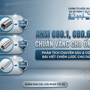 Phân tích bộ ba tiêu chuẩn ANSI: Nền tảng chất lượng cho ống thép luồn dây điện